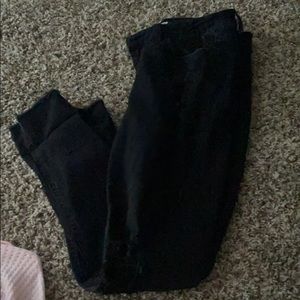 Black skinny jeans